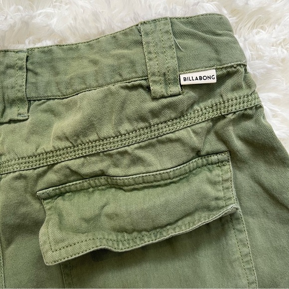 Billabong Green Cargo Pants - Picture 4 of 7